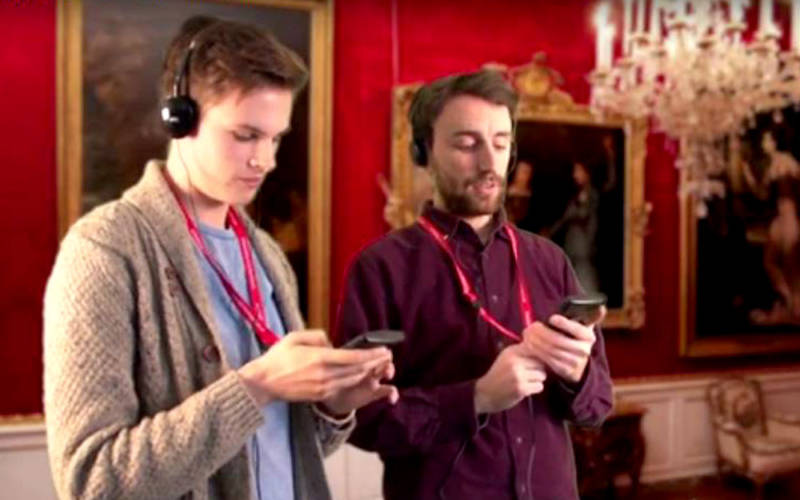 Handset house tour video screengrab
