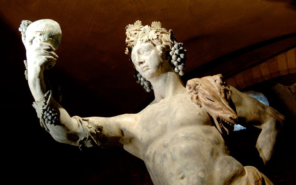 Bacchus, god of wine