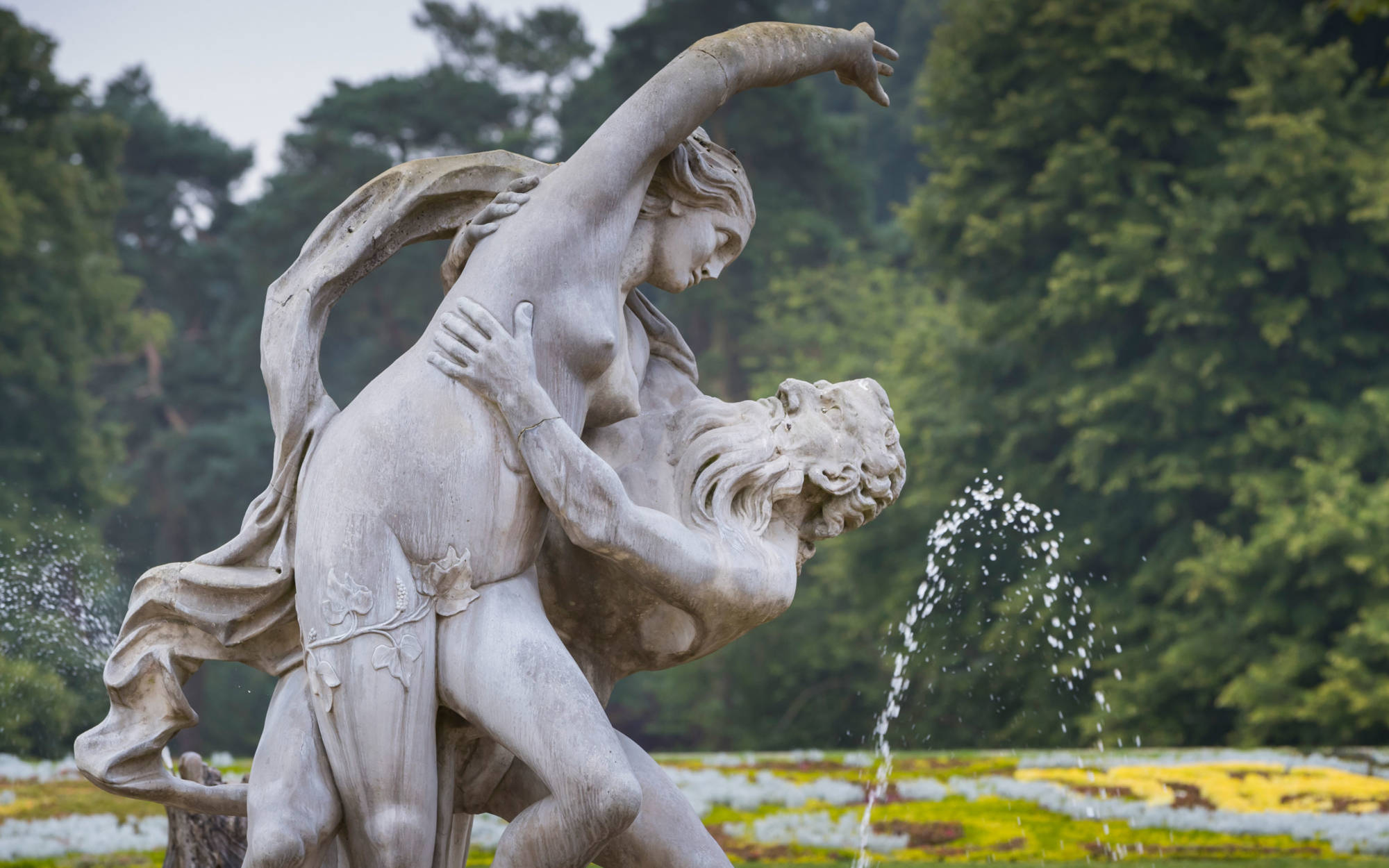 Parterre fountain