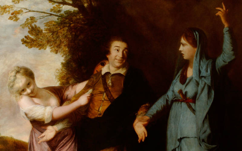 Reynolds, David Garrick between Tragedy and Comedy - 3000x1875