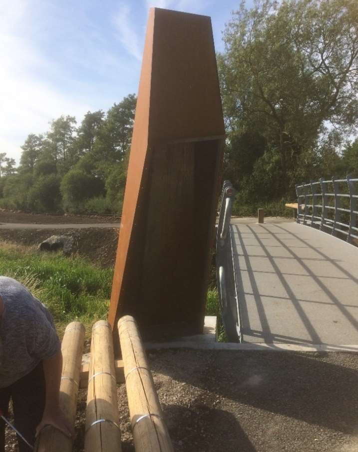 Steel scupltures