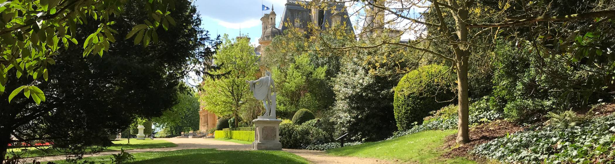 View of the Manor from Baron's Walk