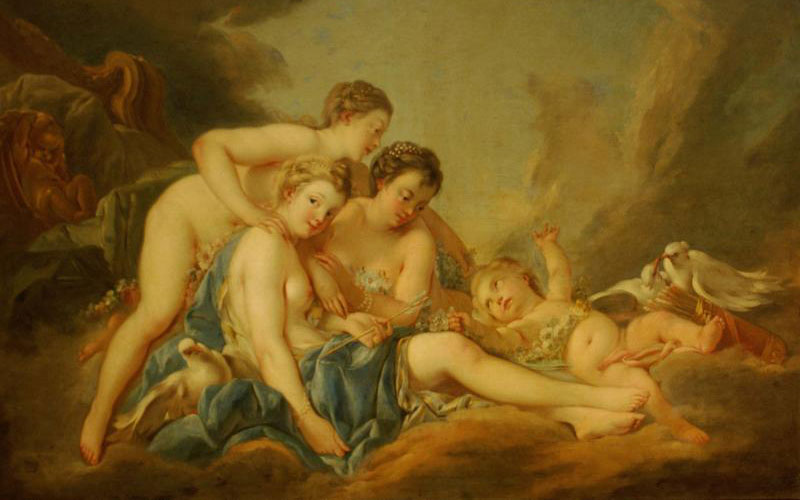 Francois Boucher, Venus Disarming Cupid