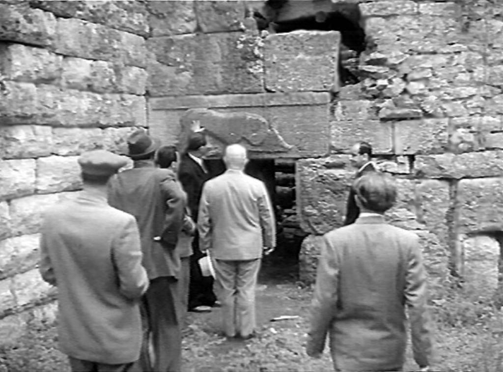 Figure 5: Khrushchev at the Lion Gate (image credit: Socialist Archive/Butrint Foundation)
