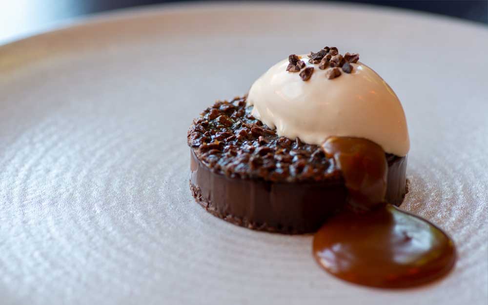 chocolate tart